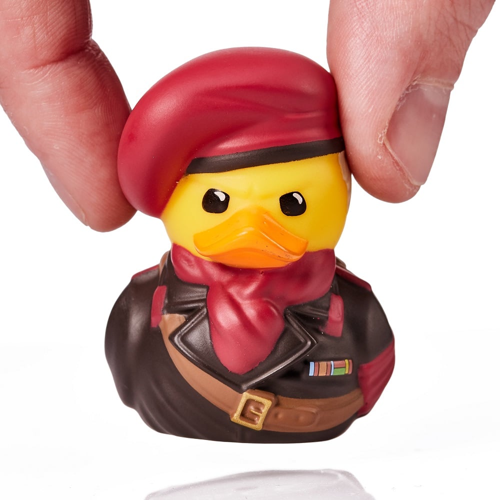 Numskull - Mini TUBBZ Canard de bain - Metal Gear Solid - Revolver Ocelot (Édition baignoire) - 8cm - flash vidéo