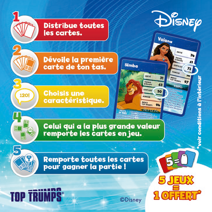 Top Trumps - Disney Heroes - flash vidéo