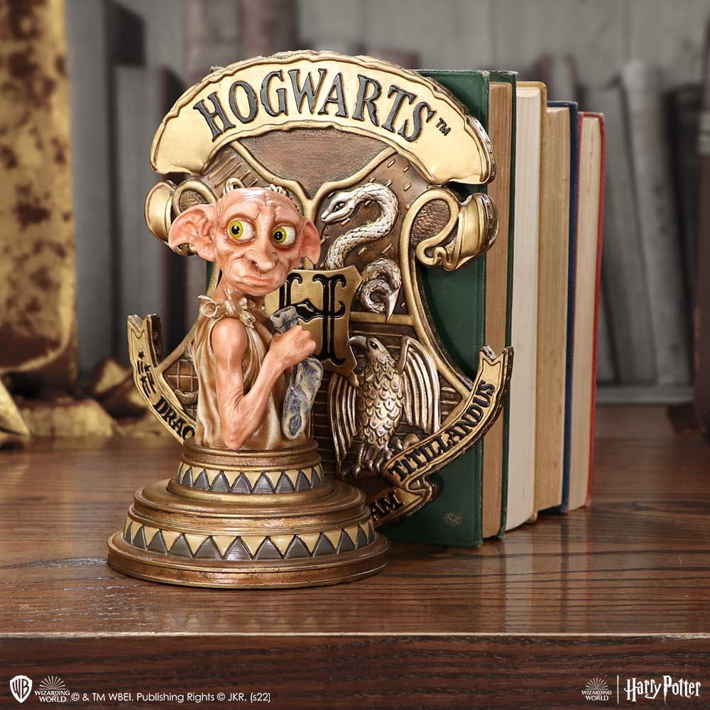 Harry Potter - Serre-livres Dobby 20cm - flash vidéo