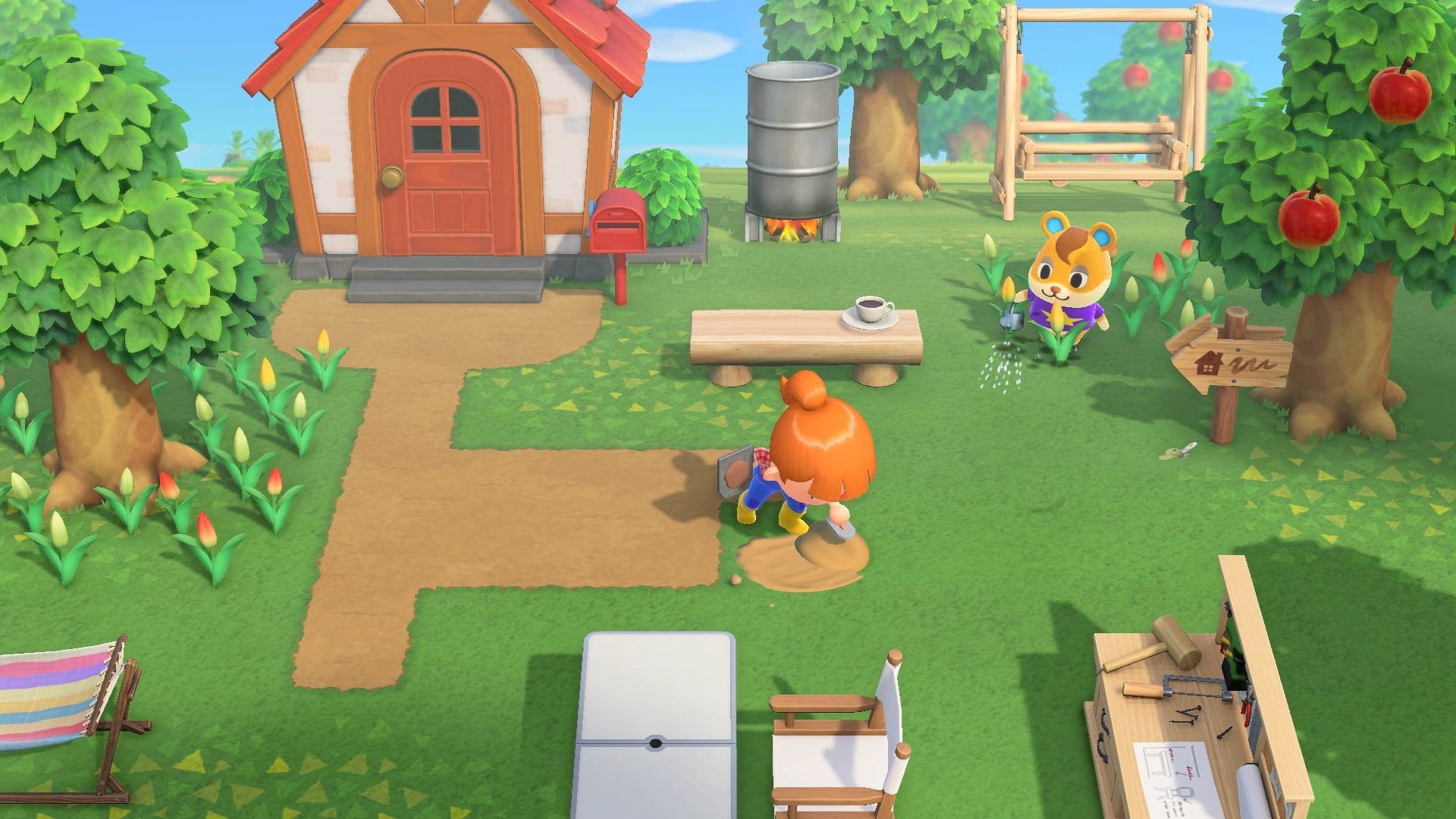 Animal Crossing : New Horizons - flash vidéo