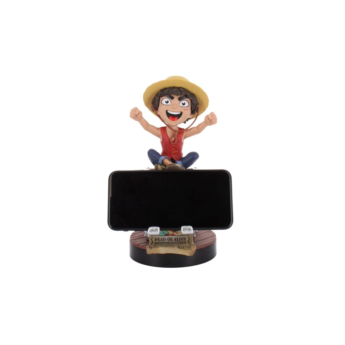 Cable Guys R.E.S.T - One Piece - Luffy 'Wanted Poster' Support pour Téléphone et Manette - flash vidéo
