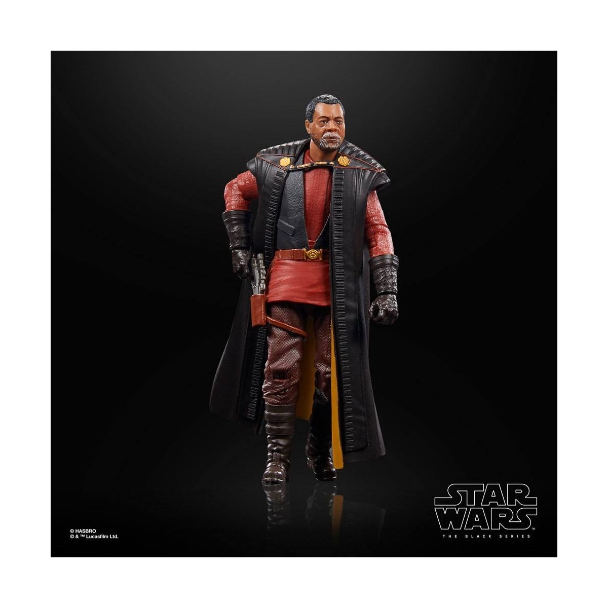 Star Wars The Black Series - Figurine d'action du magistrat Greef Karga 15cm - flash vidéo