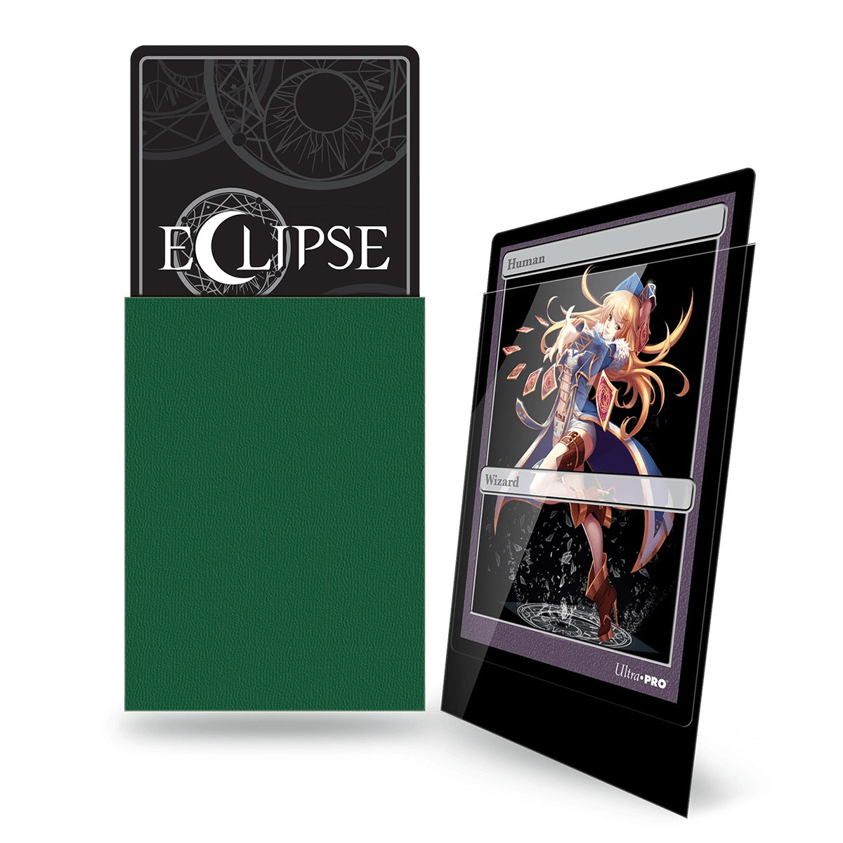 Ultra Pro - Eclipse Gloss Sachet de 60 protèges cartes petit format Vert Forêt (62 x 89 mm) - flash vidéo