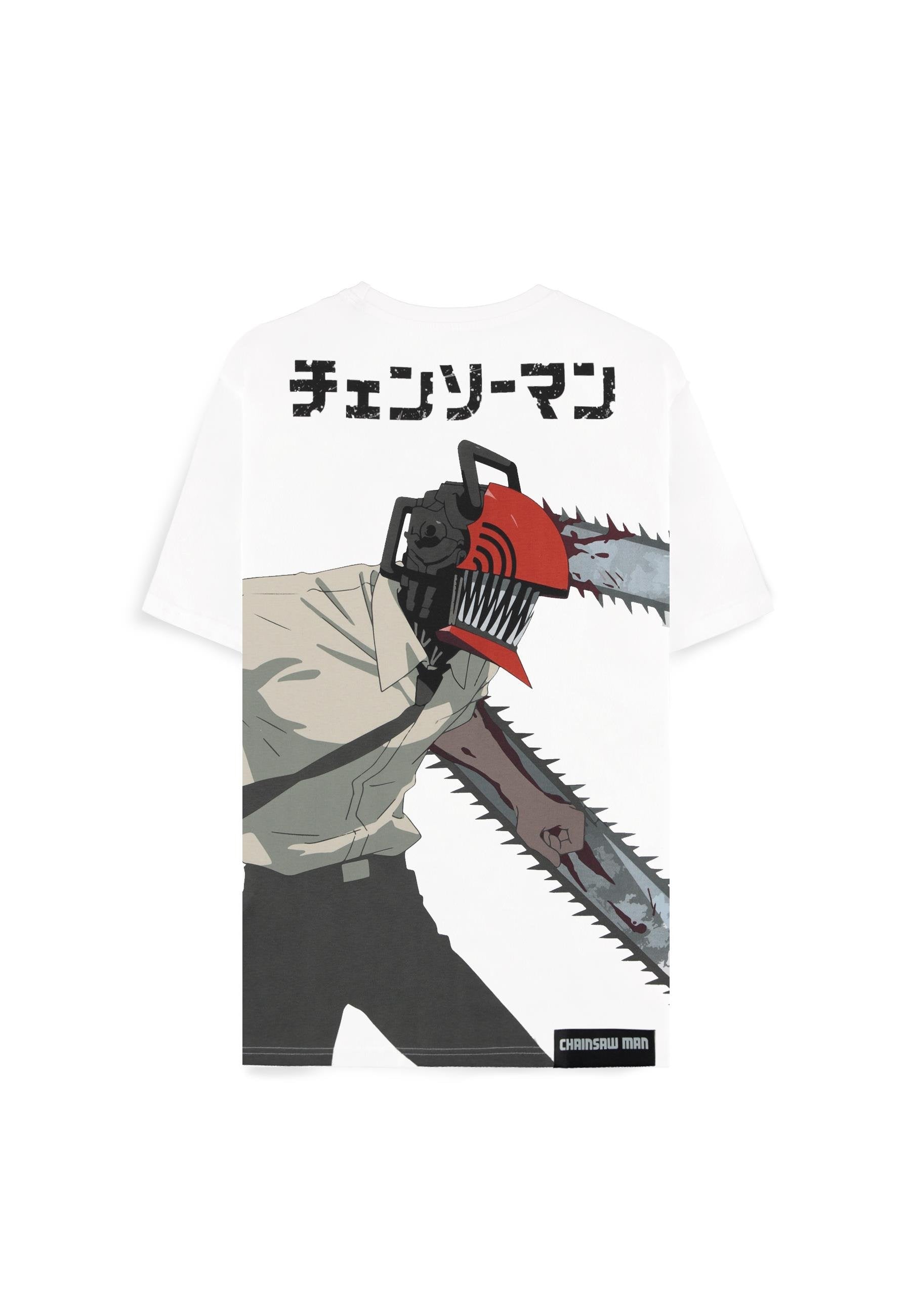 Chainsaw Man - T-shirt Homme à manches courtes "Outlined" - M - flash vidéo