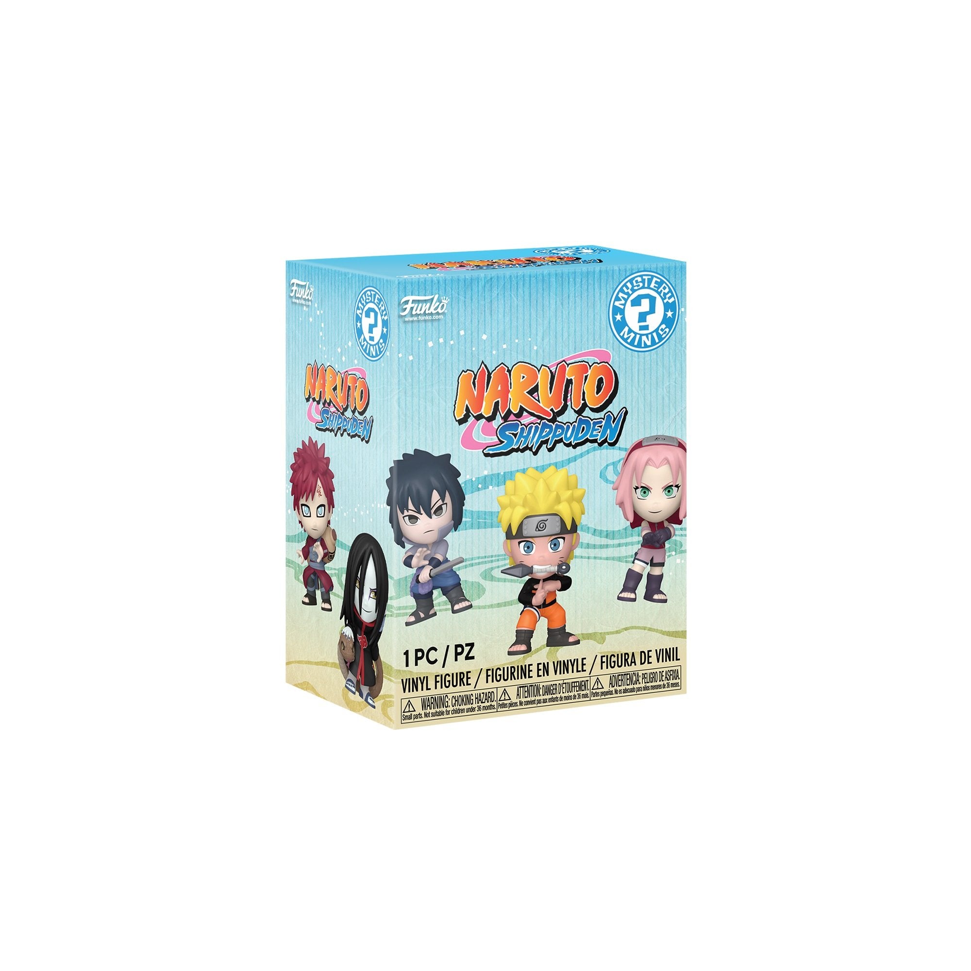Funko Mystery Minis: Naruto (12 pcs) - flash vidéo