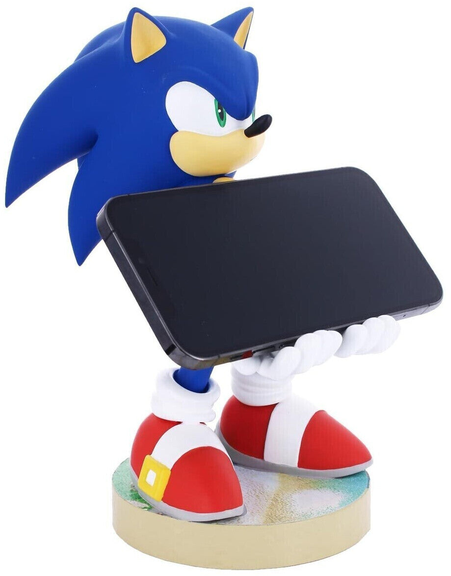 Cable Guys - Sega - Sonic the Hedgehog - Moderne Sonic Support Chargeur pour Téléphone et Manette - flash vidéo