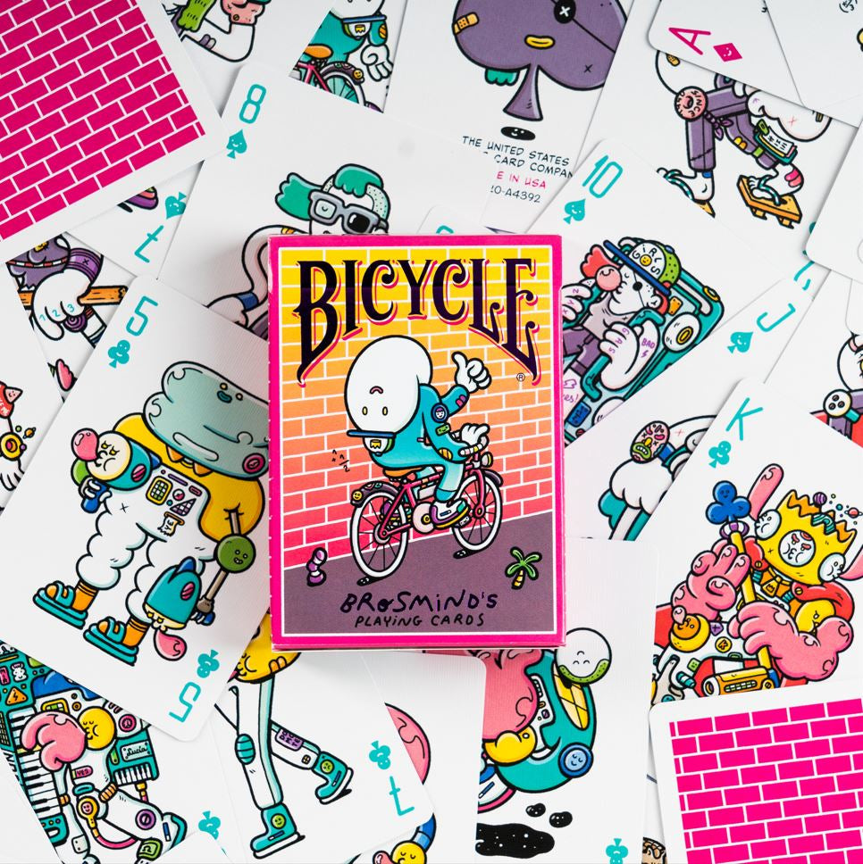 Bicycle - Carte de jeu Standard 56 pièce(s) Brosmind Four Gangs - flash vidéo