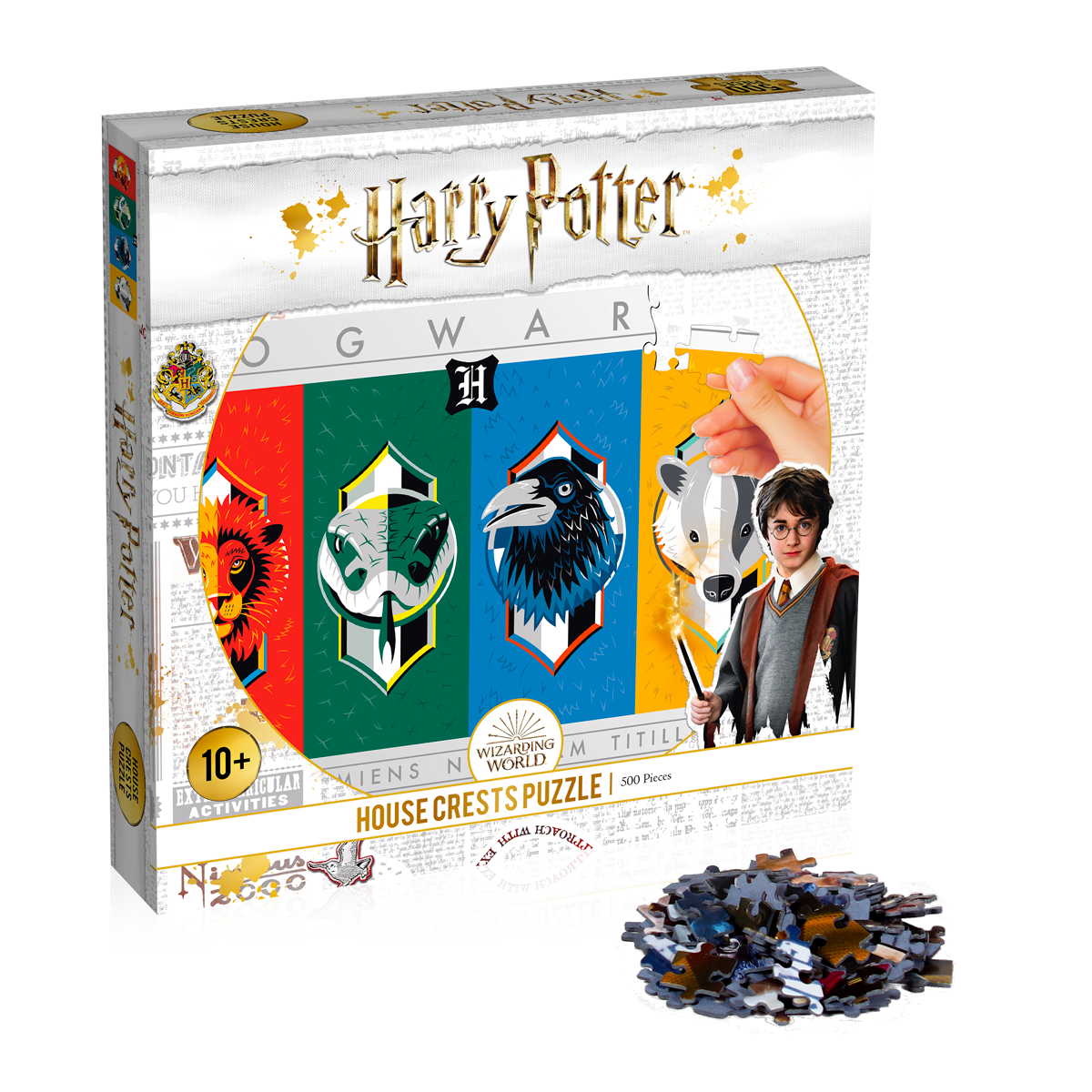 Harry Potter - Maisons Poudlard Puzzle 500 pcs - flash vidéo