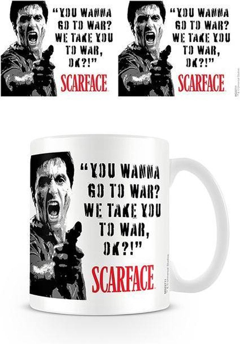 Scarface War Coffee Mug 315ml - flash vidéo