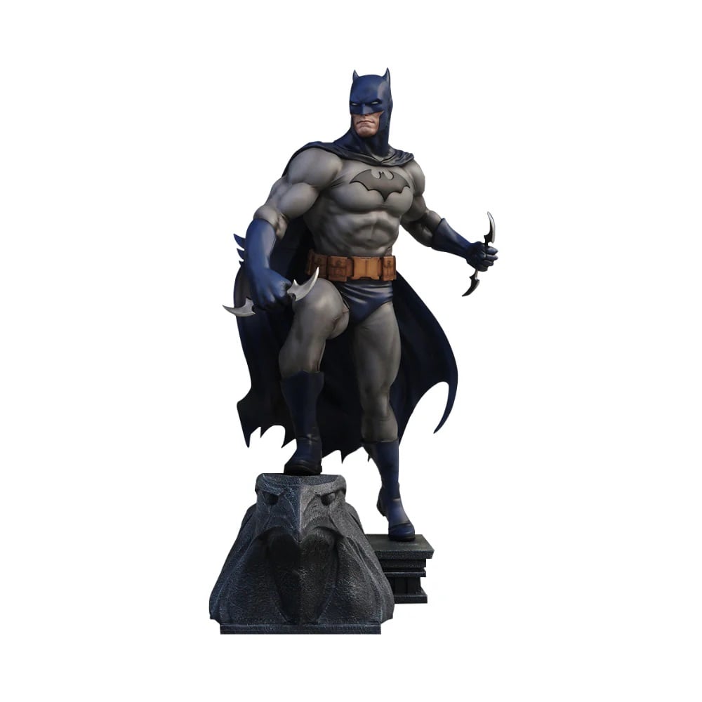 DC Comics - Statue taille réelle Batman silence (Base incluse) - flash vidéo