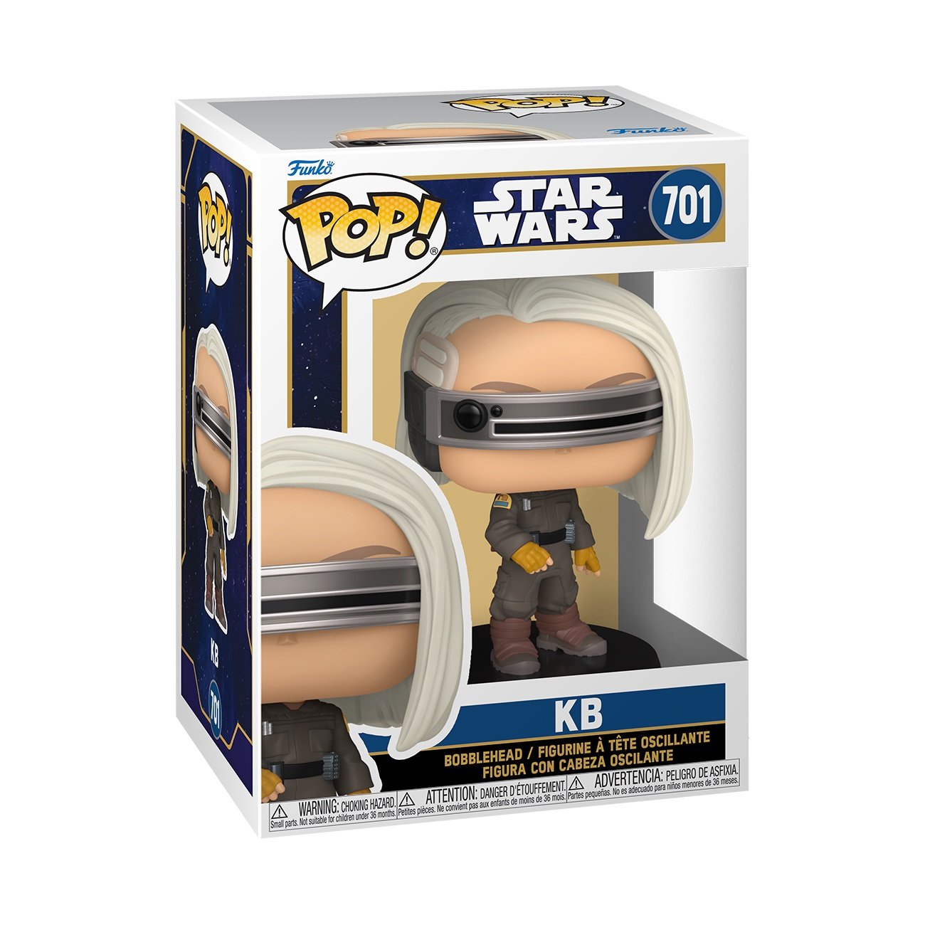 Funko Pop! Star Wars: Skeleton Crew - KB - flash vidéo