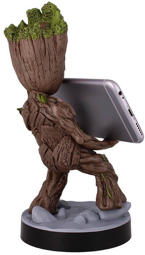 Cable Guys - Marvel - Gardiens de la Galaxie - Groot Support Chargeur pour Téléphone et Manette - flash vidéo