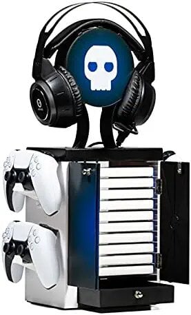 Numskull - Meuble de rangement inspiré de la PlayStation 5 pour gamer - flash vidéo