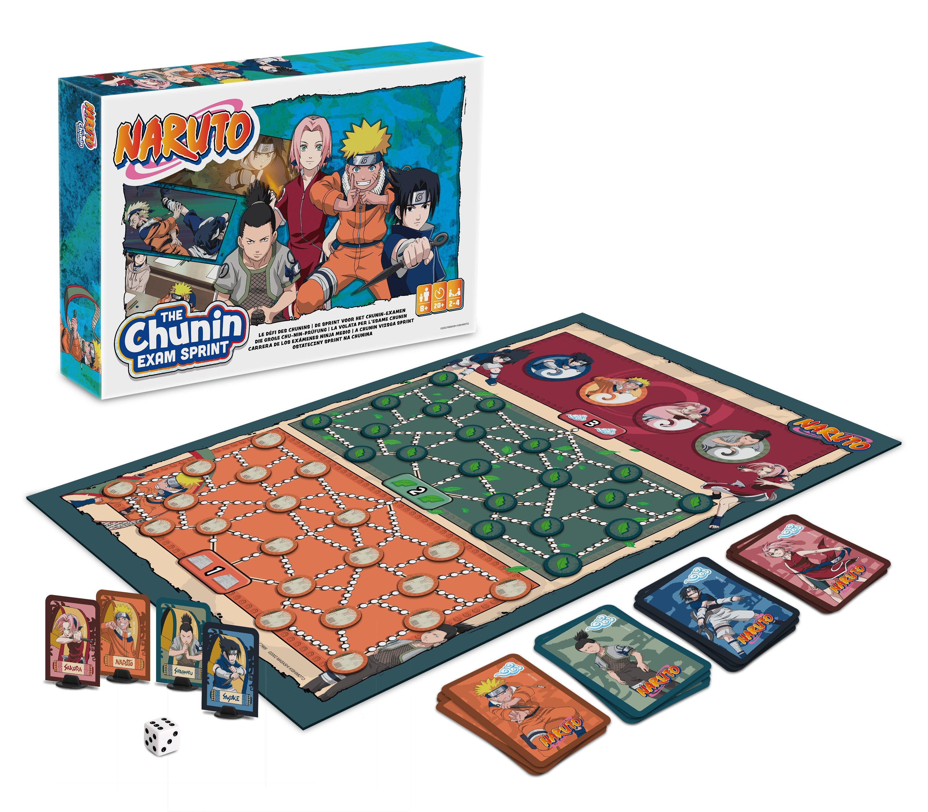 Jeu de plateau Naruto : Le défi des Chunins - flash vidéo