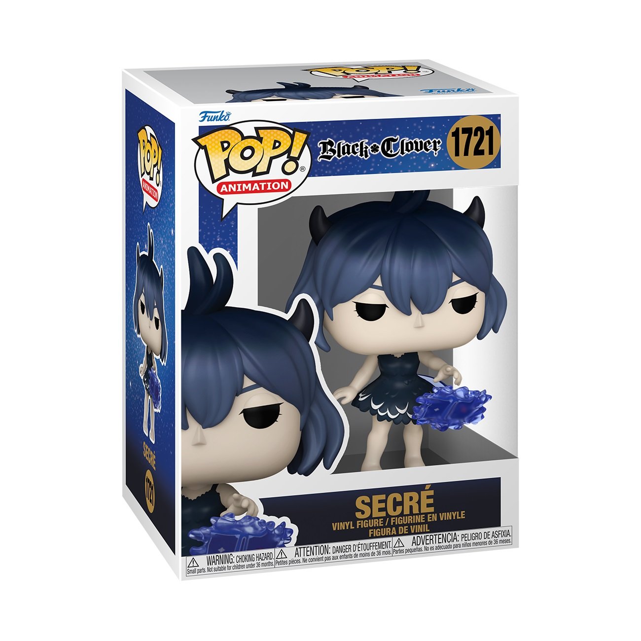 Funko Pop! Animation: Black Clover - Secré (Chance of Speical Chase Edition) - flash vidéo