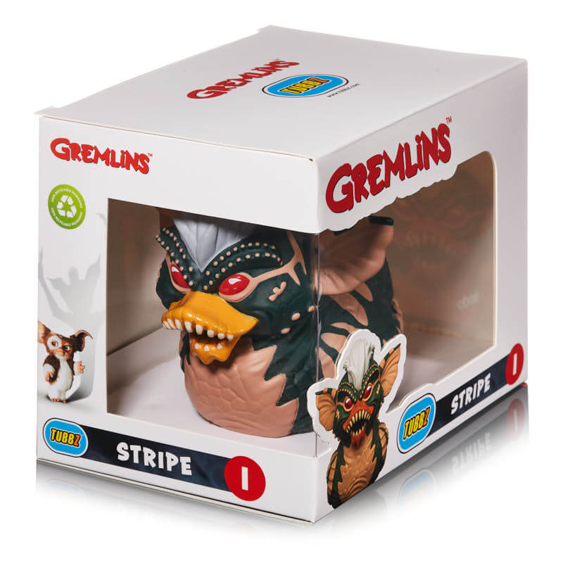 TUBBZ Canard de bain à collectionner - Gremlins - Stripe (Édition standard) - flash vidéo
