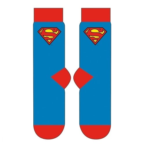 Superman - Coffret cadeau avec tasse 315ml et paire de chaussette EU 41-45 "Logo" - flash vidéo