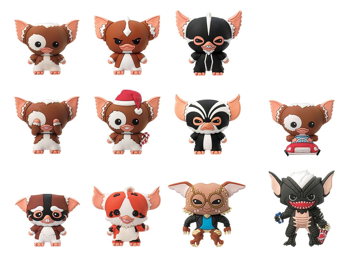 Gremlins - Assortiment en blind box de figurines de sac de collection Gremlins en mousse (Série 1) (24 pcs) - flash vidéo
