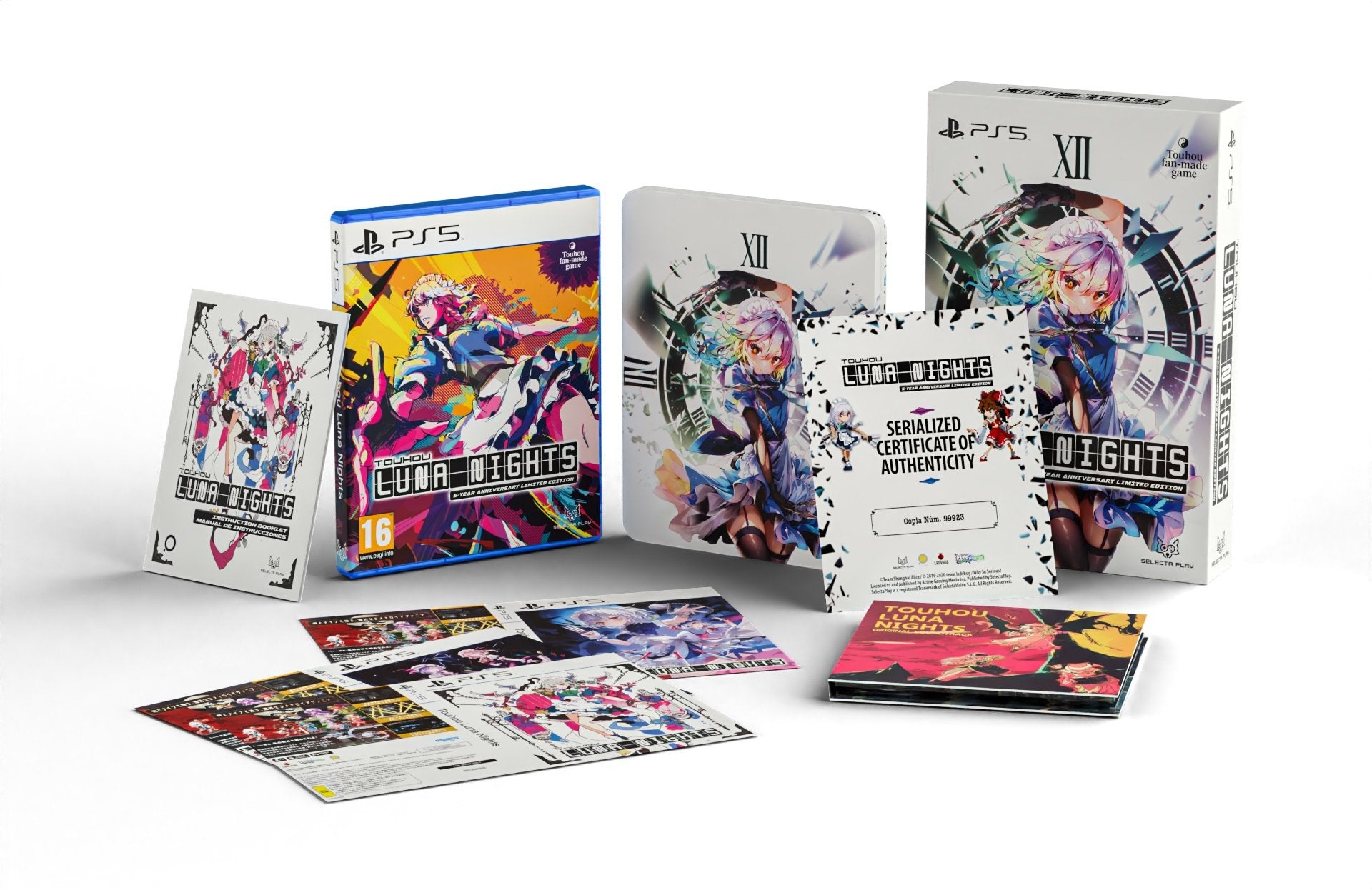 Touhou Luna Nights - 5-Year Anniversary Limited Edition - flash vidéo