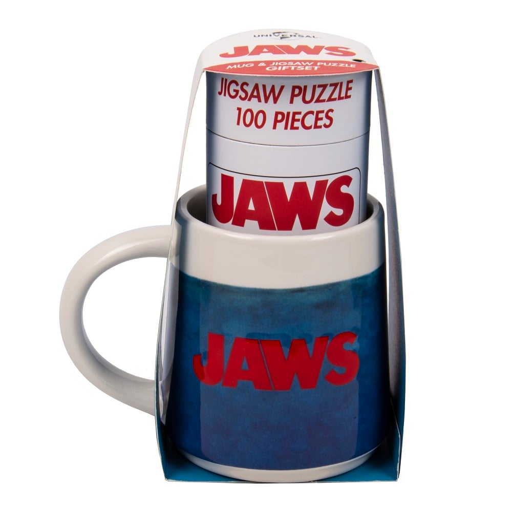 Les Dents de la mer - Coffret mug et puzzle - flash vidéo
