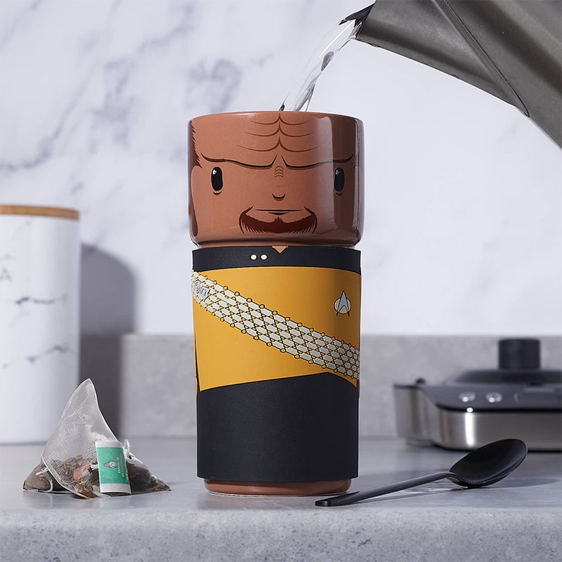 Star Trek - Mug isotherme réutilisable Coscup Worf - flash vidéo