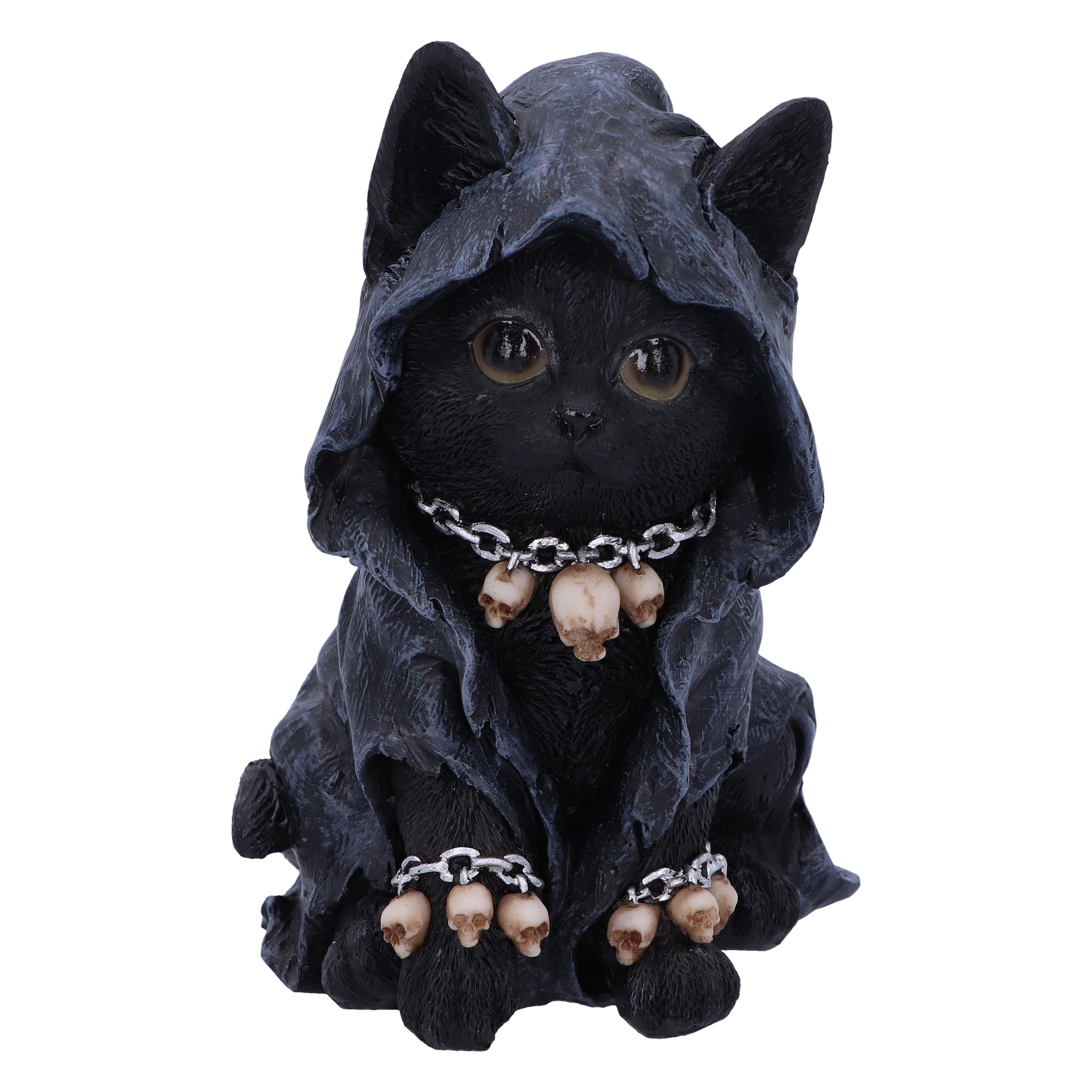 Reapers Feline - Figurine de chat faucheur masquée - flash vidéo