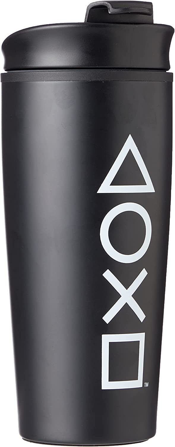 PlayStation - Mug de voyage en métal "Onyx" - flash vidéo