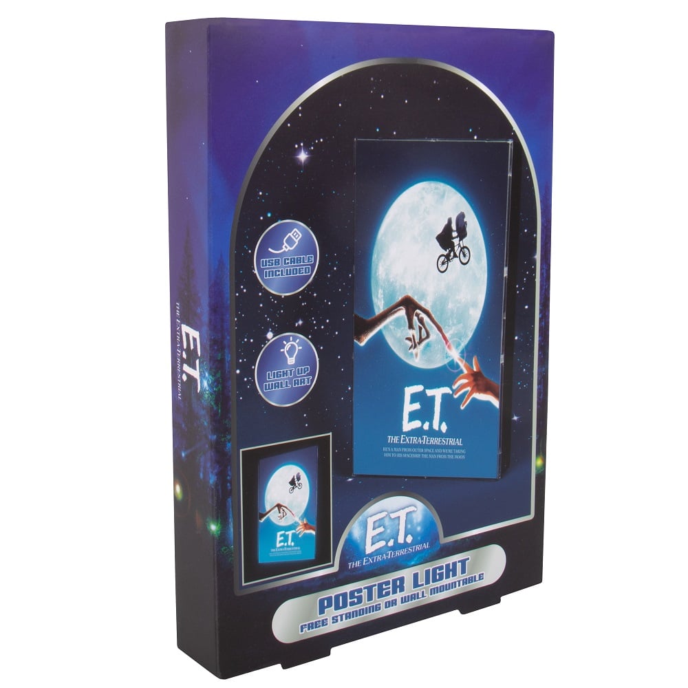 E.T., l'extra-terrestre - Affiche lumineuse - flash vidéo