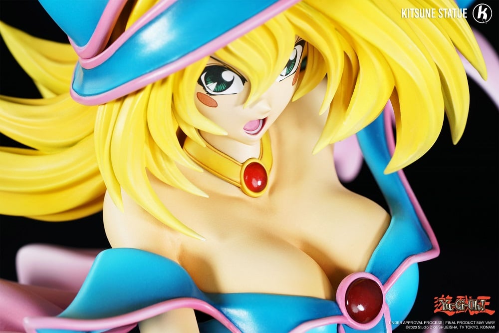 Legend Figure - Yu-Gi-Oh! - La Magicienne des Ténèbres 1/6 Statue 40cm - flash vidéo