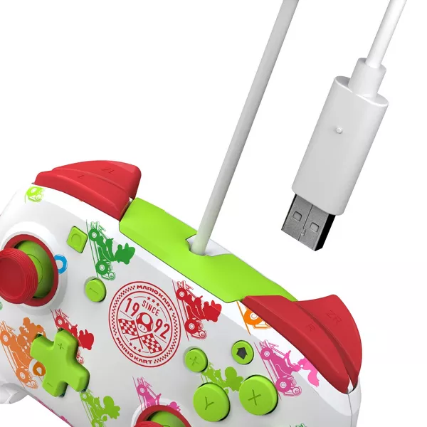 PDP - Manette de jeu filaire REMATCH Mario Kart Racers pour Nintendo Switch et Switch OLED - flash vidéo