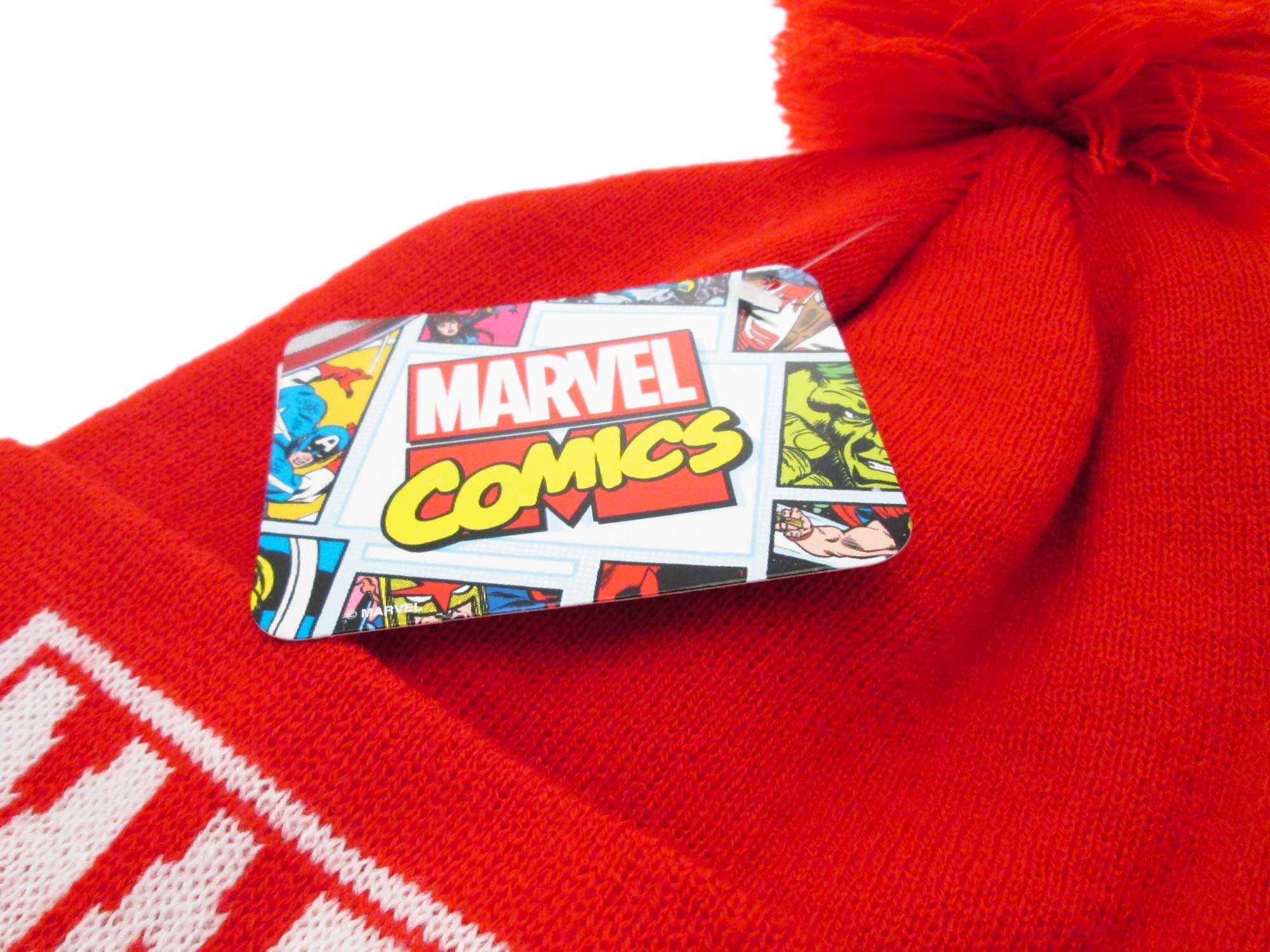 Marvel - Bonnet Rouge Logo - flash vidéo