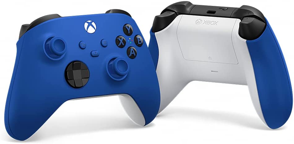 Manette sans fil Xbox Shock Blue pour Xbox Series X|S, Xbox One, Windows 10 et Mobile - flash vidéo