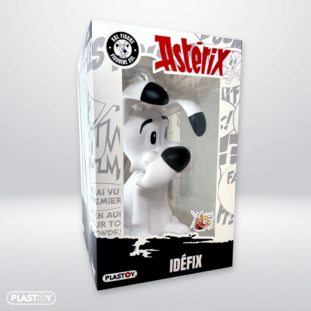 Astérix - Figurine d'Idéfix XXL - flash vidéo