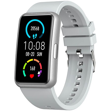 Abyx Fit - Etna - Montre connectée - Grise - flash vidéo