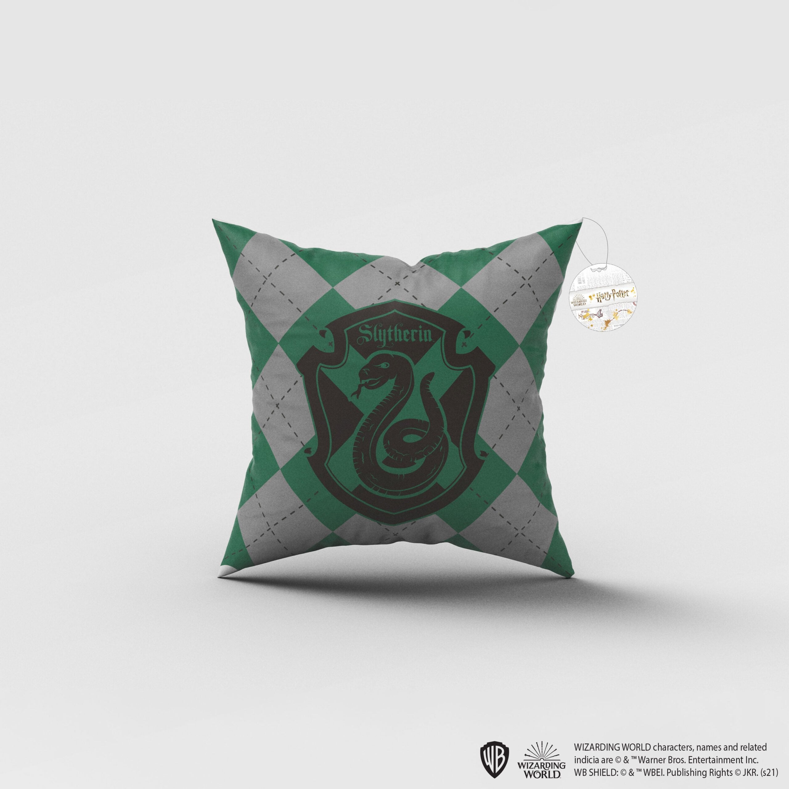 Wizarding World - Harry Potter - Coussin - Serpentard - flash vidéo