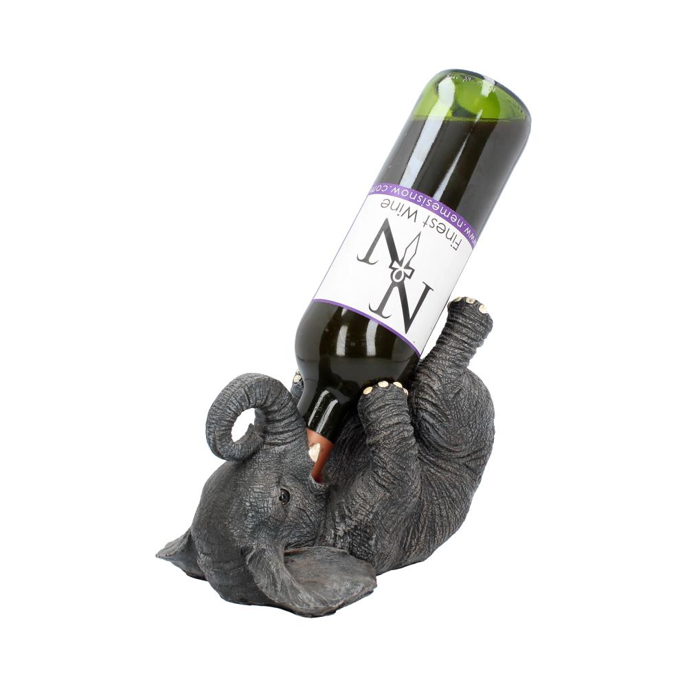Porte-bouteille Eléphant 23cm - flash vidéo