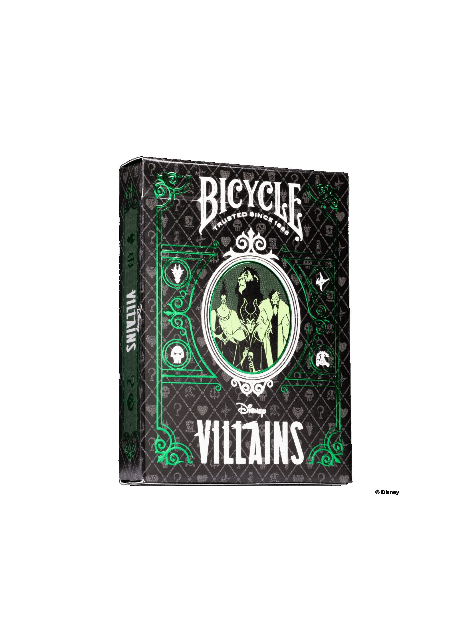 Bicycle - Carte de jeu Standard 56 pièce(s) Disney Villains - flash vidéo
