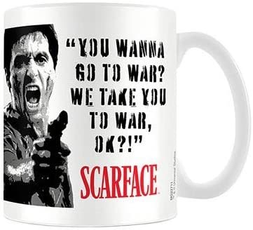 Scarface War Coffee Mug 315ml - flash vidéo
