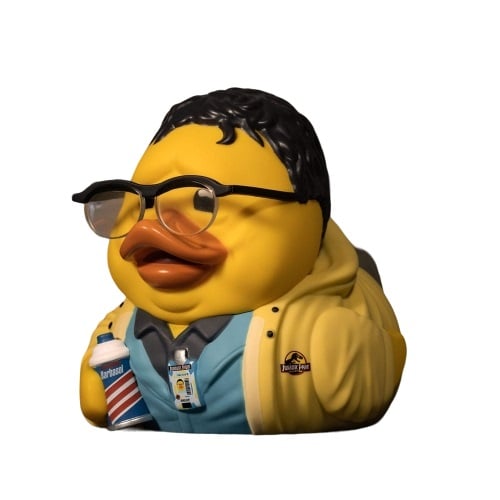 Best of TUBBZ Boîte Canard de bain - Jurassic Park - Dennis Nedry - 9cm - flash vidéo