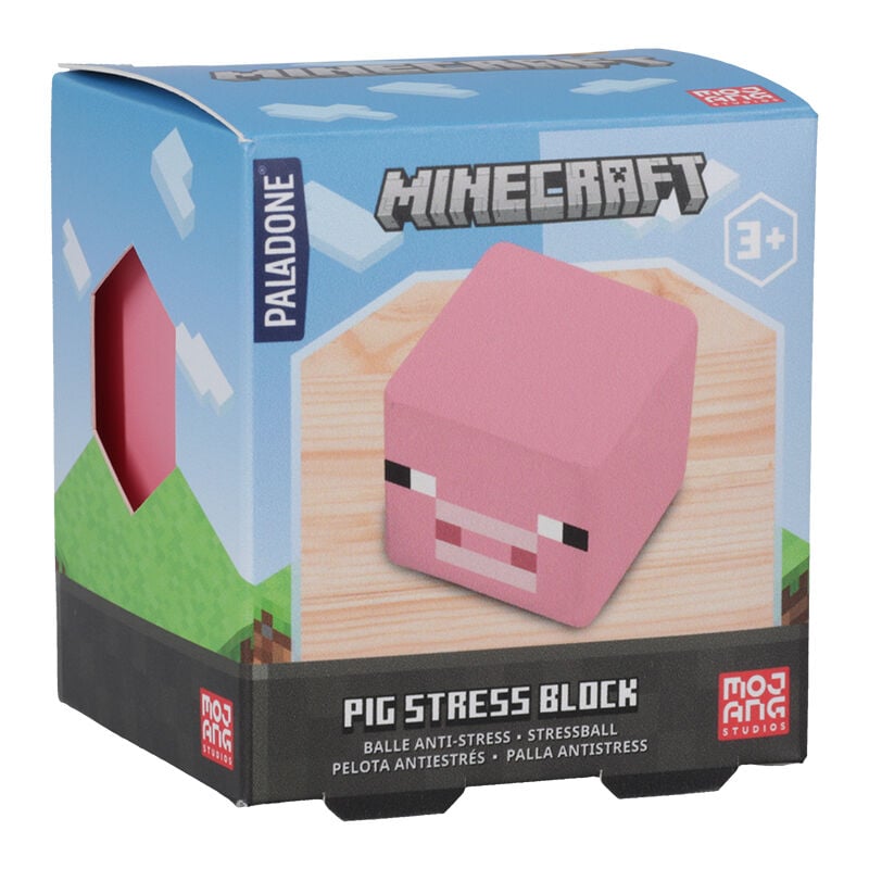 Mojang Studios - Minecraft Blocks Anti-Stress (CDU de 12pcs) - flash vidéo