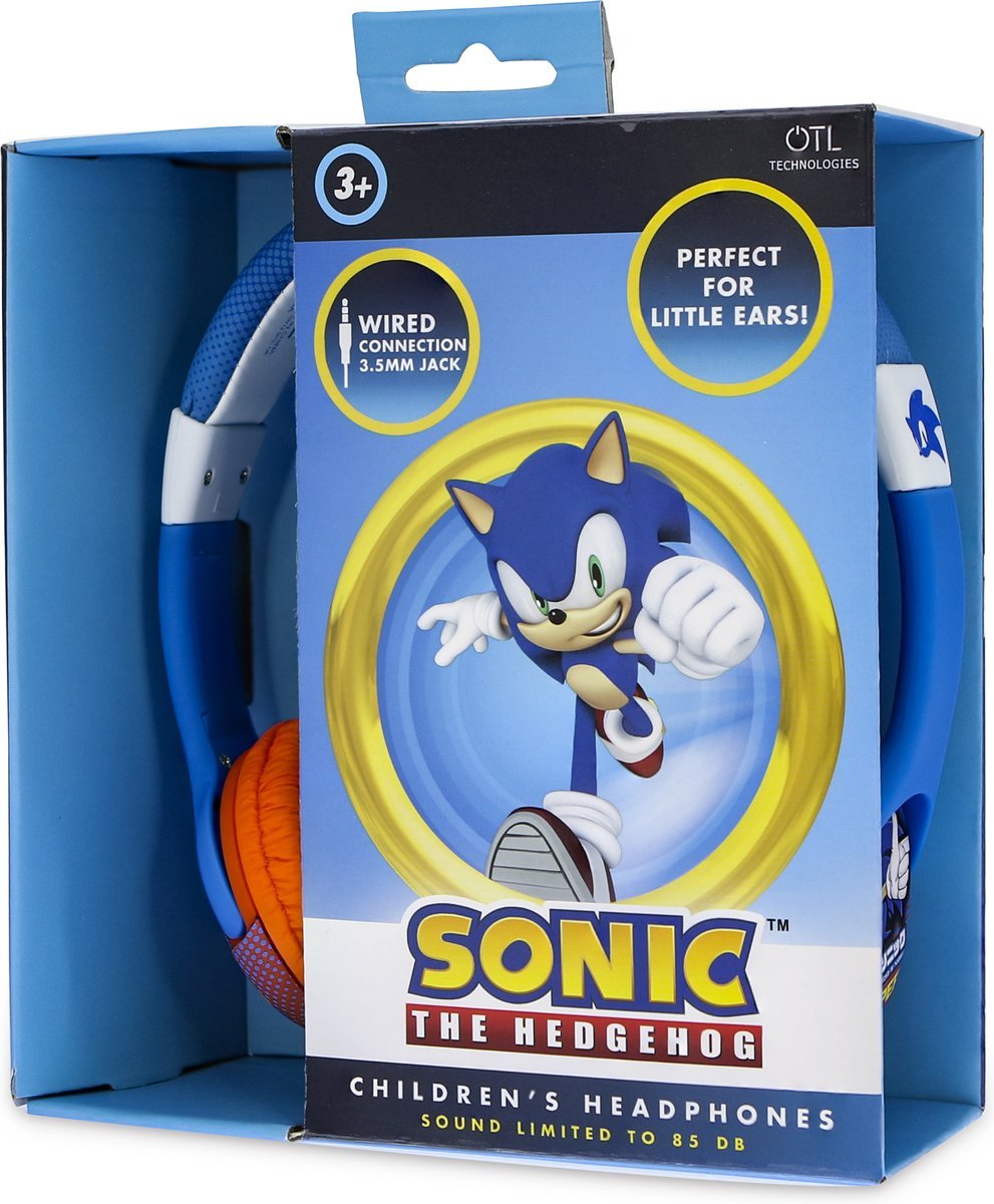 Sega - Casque audio Sonic the Hedgehog pour enfants - flash vidéo