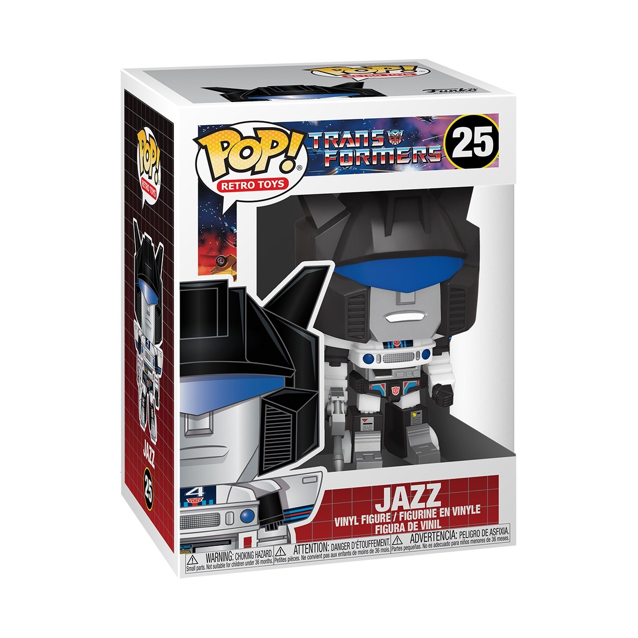 Funko Pop! Retro Toys S3: Transformers - Jazz ENG Merchandising - flash vidéo