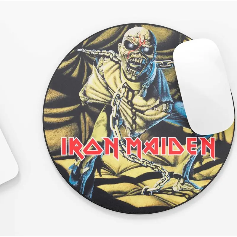 Subsonic - Iron Maiden - Tapis de souris de jeu - Piece of Mind 30cm - flash vidéo