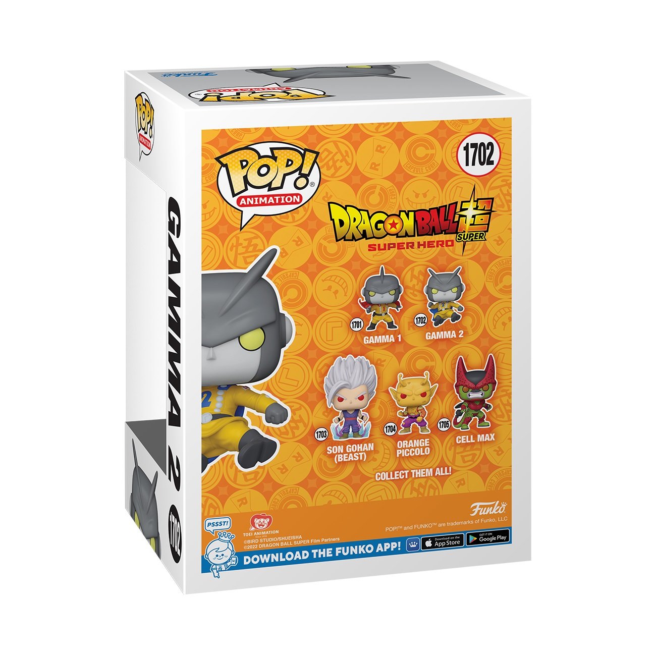 Funko Pop! Animation: Dragon Ball Super: Super Hero - Gamma 2 - flash vidéo