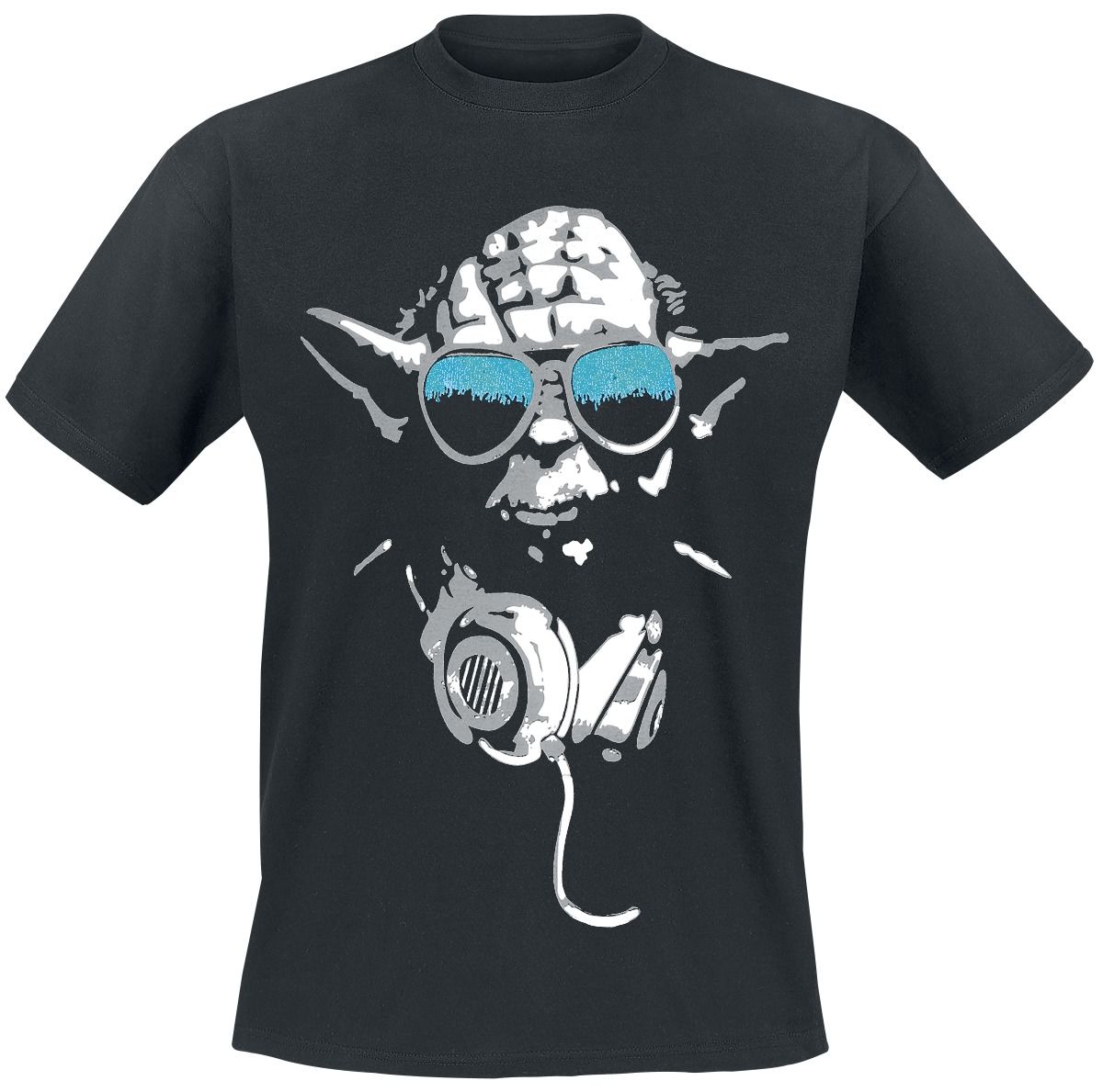 Star Wars - Yoda Black T-Shirt S - flash vidéo