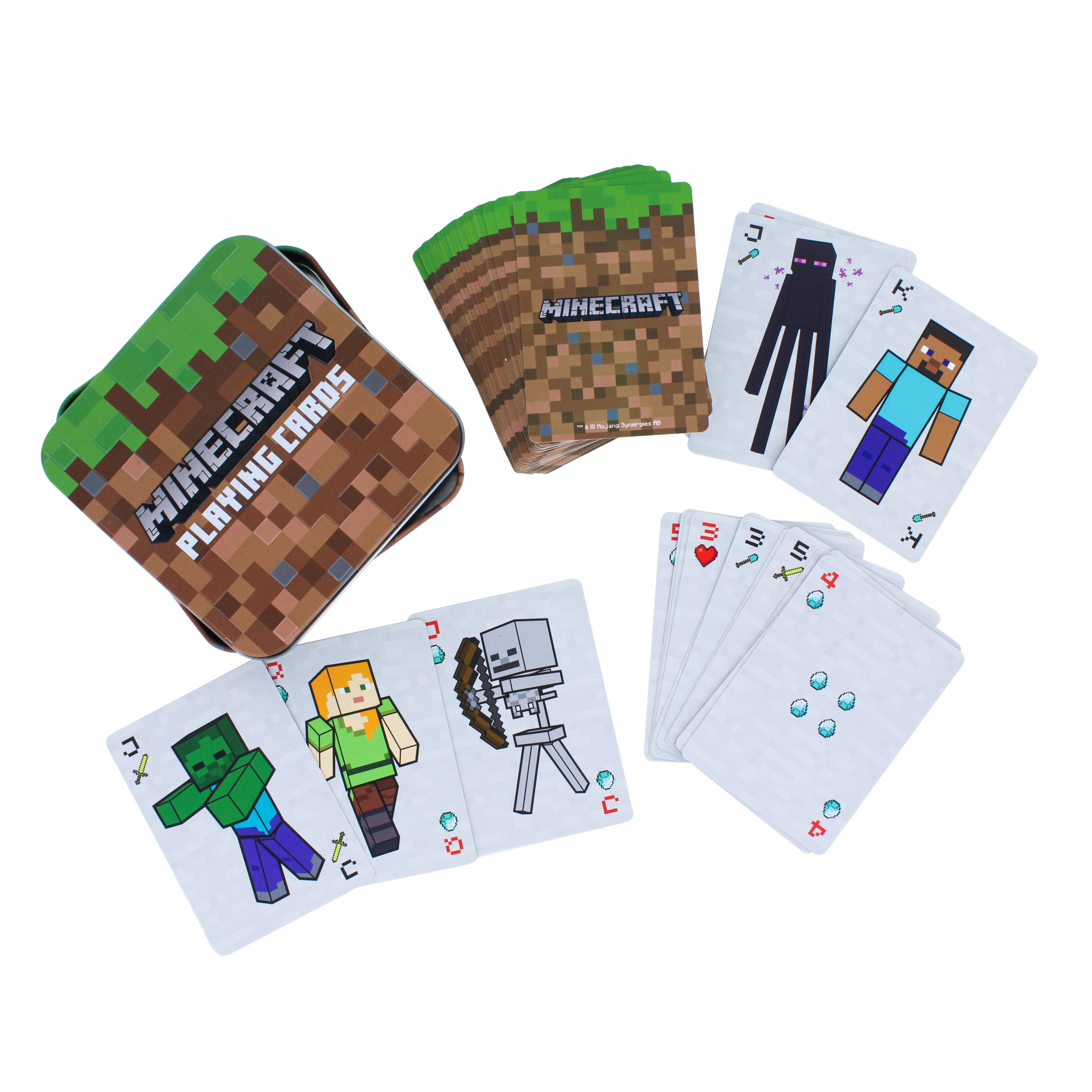 Minecraft - Jeu de cartes - flash vidéo