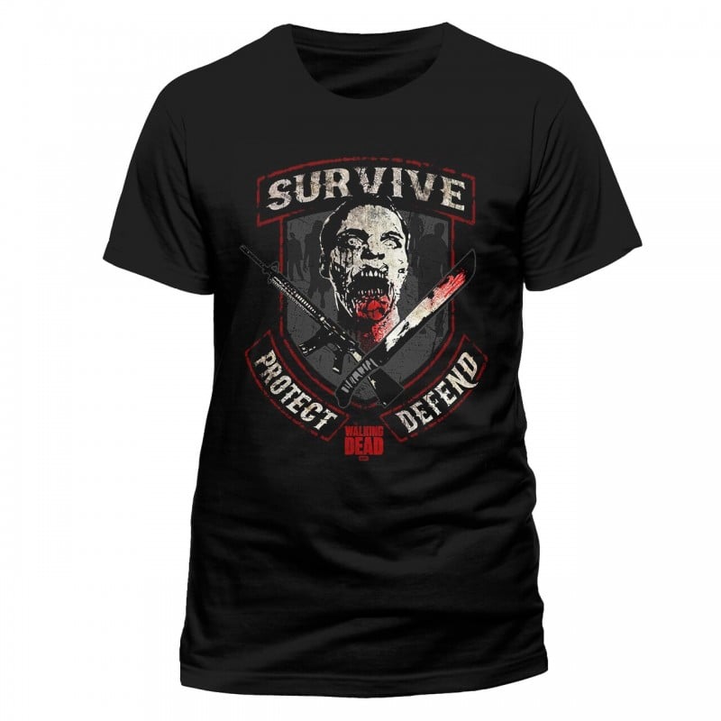 The Walking Dead - Survive T-Shirt - S - flash vidéo