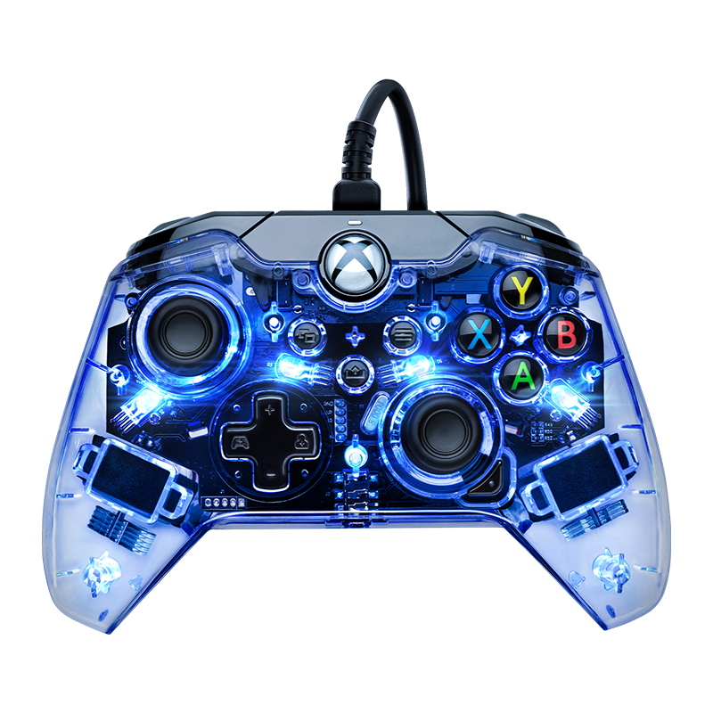 PDP - Manette filaire Afterglow Prismatic pour Xbox Series X|S et Xbox One - flash vidéo