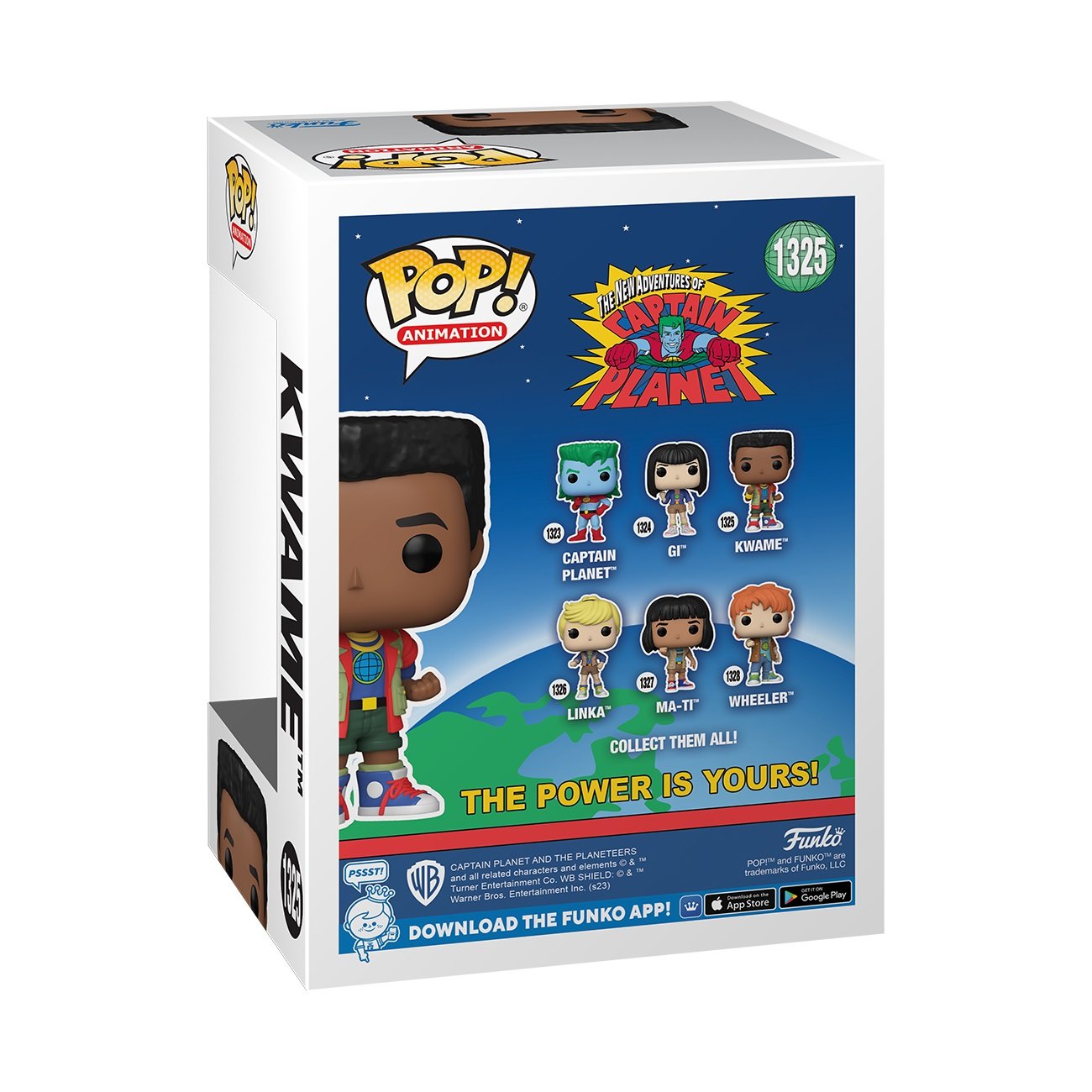Funko Pop! Animation: Captain Planet - Kwame - flash vidéo