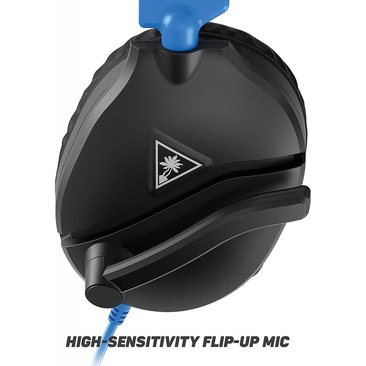 Turtle Beach - Casque de jeu filaire Recon 70P Noir pour PS5, PS4, Xbox Series X|S, Xbox One, Switch et Mobile - flash vidéo